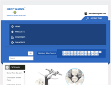 Tablet Screenshot of meritglobal.com
